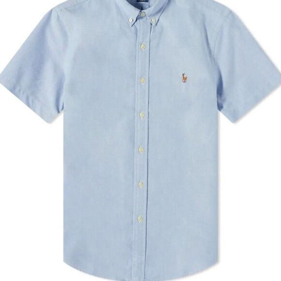 POLO RALPH LAUREN SHORT SLEEVE SHIRT - Large - Picture 2 of 9
